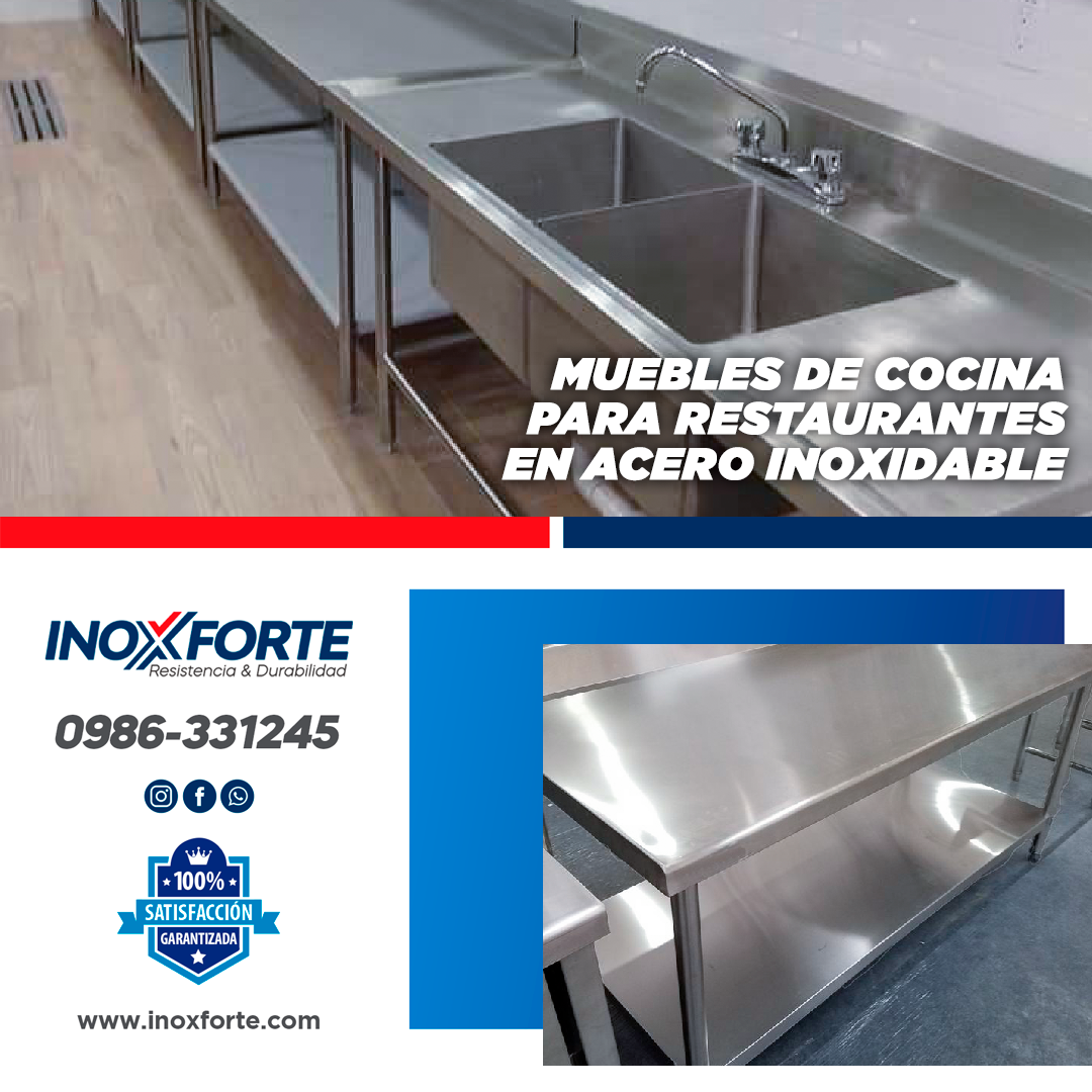 Muebles para hospitales en acero inoxidable